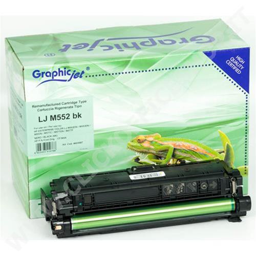TONER HP 508A CF360A (6.000 PAGINE) NERO - RIGENERATO HIGH QUALITY